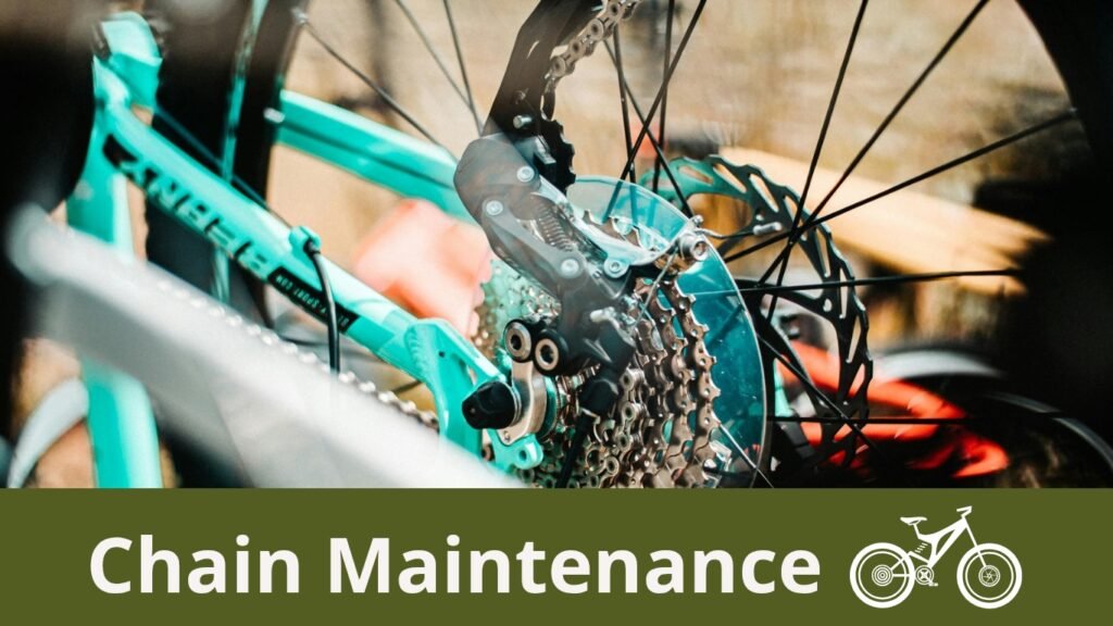 Mountain bike chain maintenance