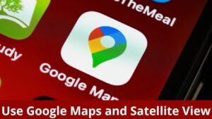 Use Google Maps and Satellite View to find mtb trails near me (You)