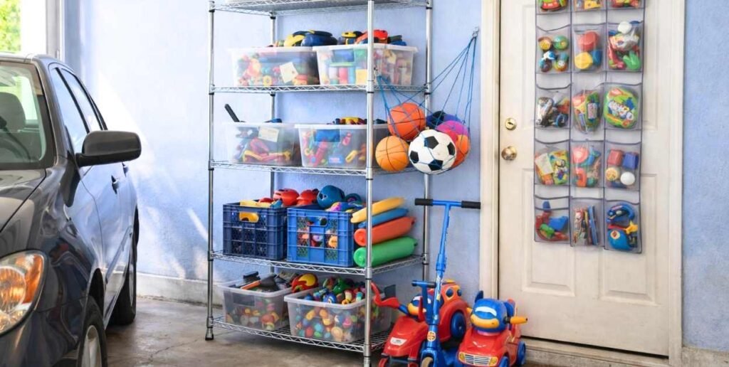 Garage Storage Ideas for Kids Toys on a Budget