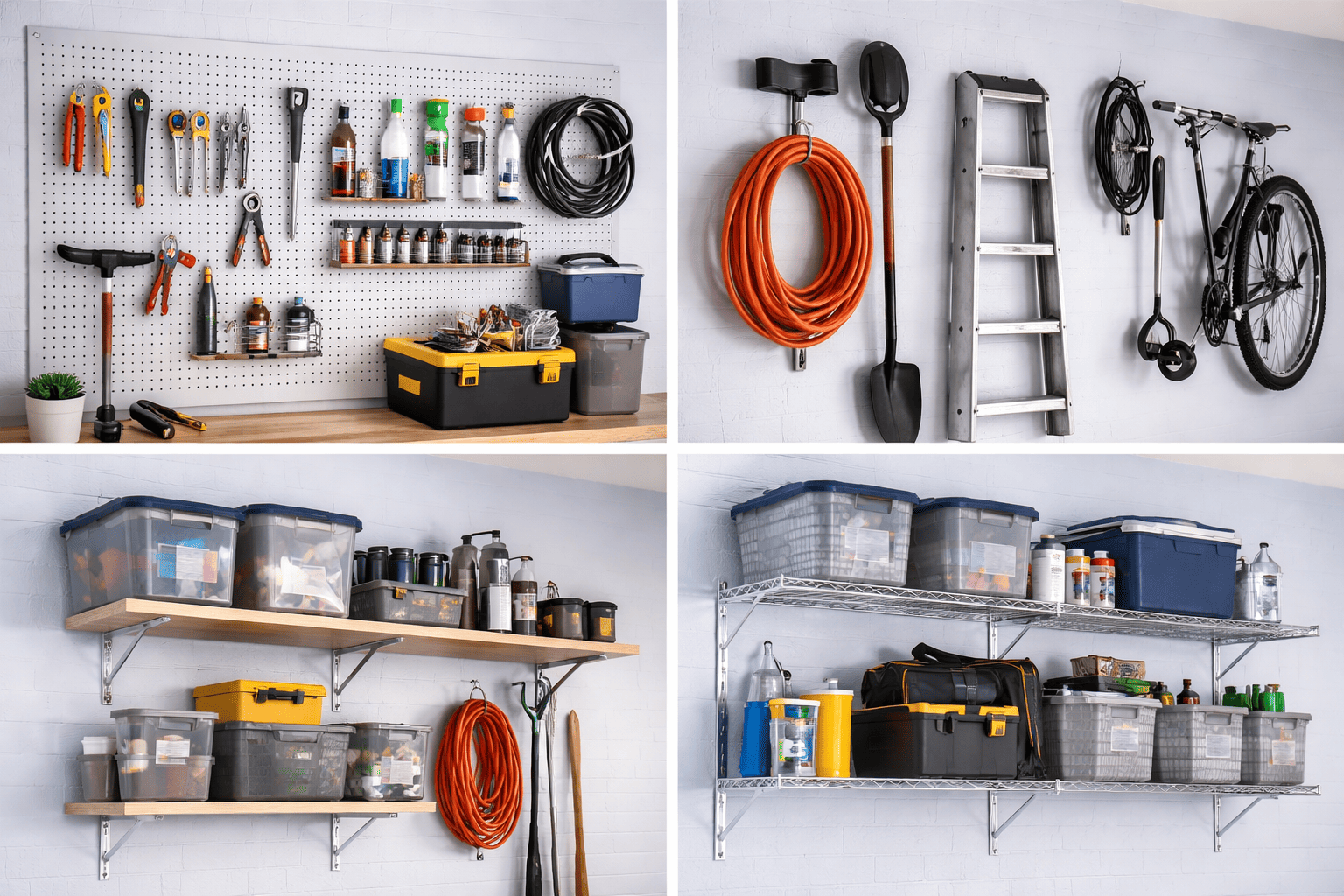 Cheap Wall Storage Ideas