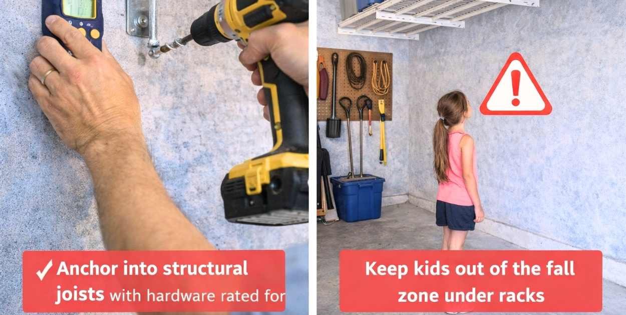 Garage safety and storage tips