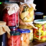 deep pantry shelf clutter vs organized bins pull out comparison